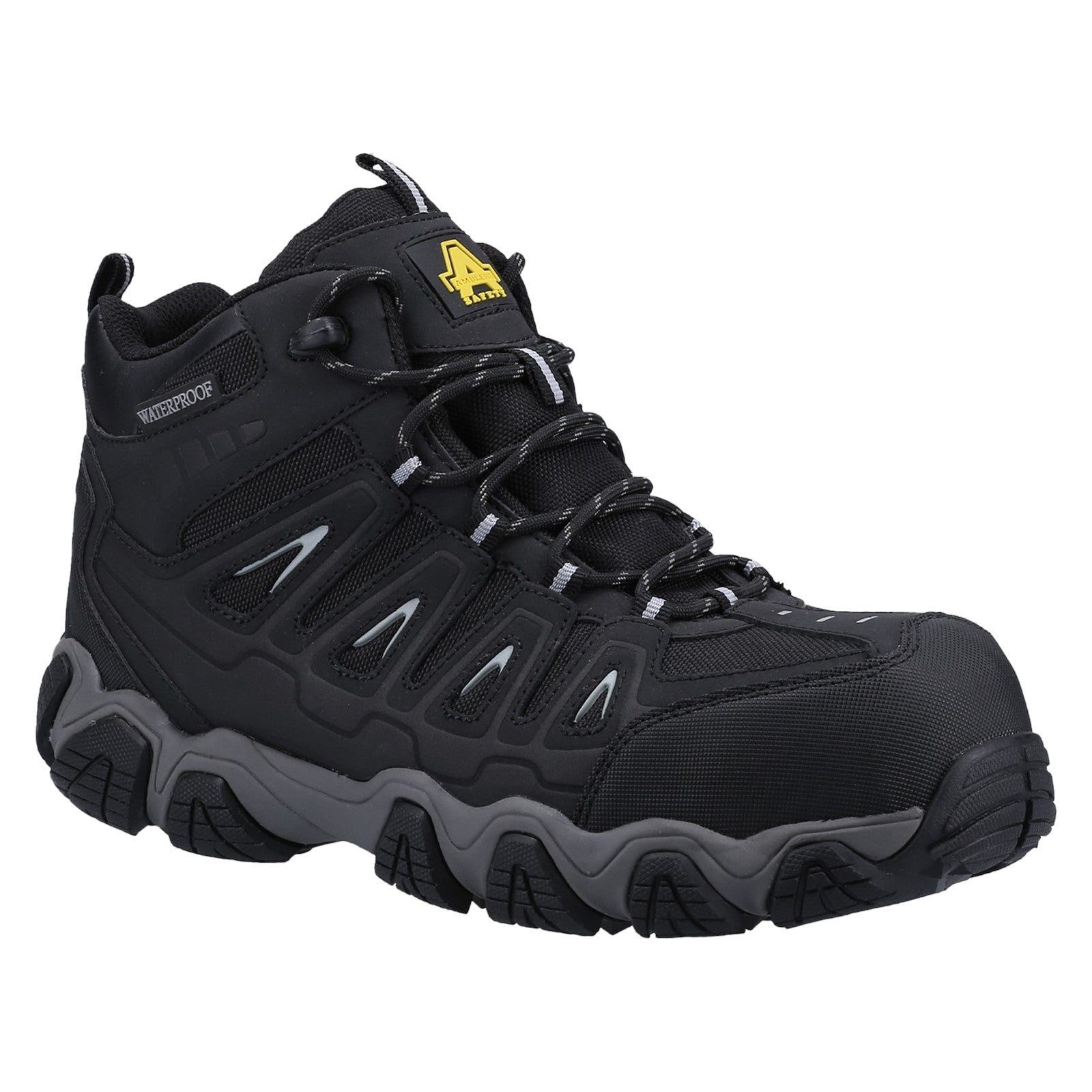 Side on-foot view of the Amblers AS801 hiker.