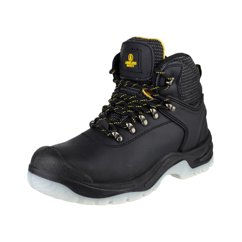 High-grip sole of the Amblers FS199 hiker safety boot.