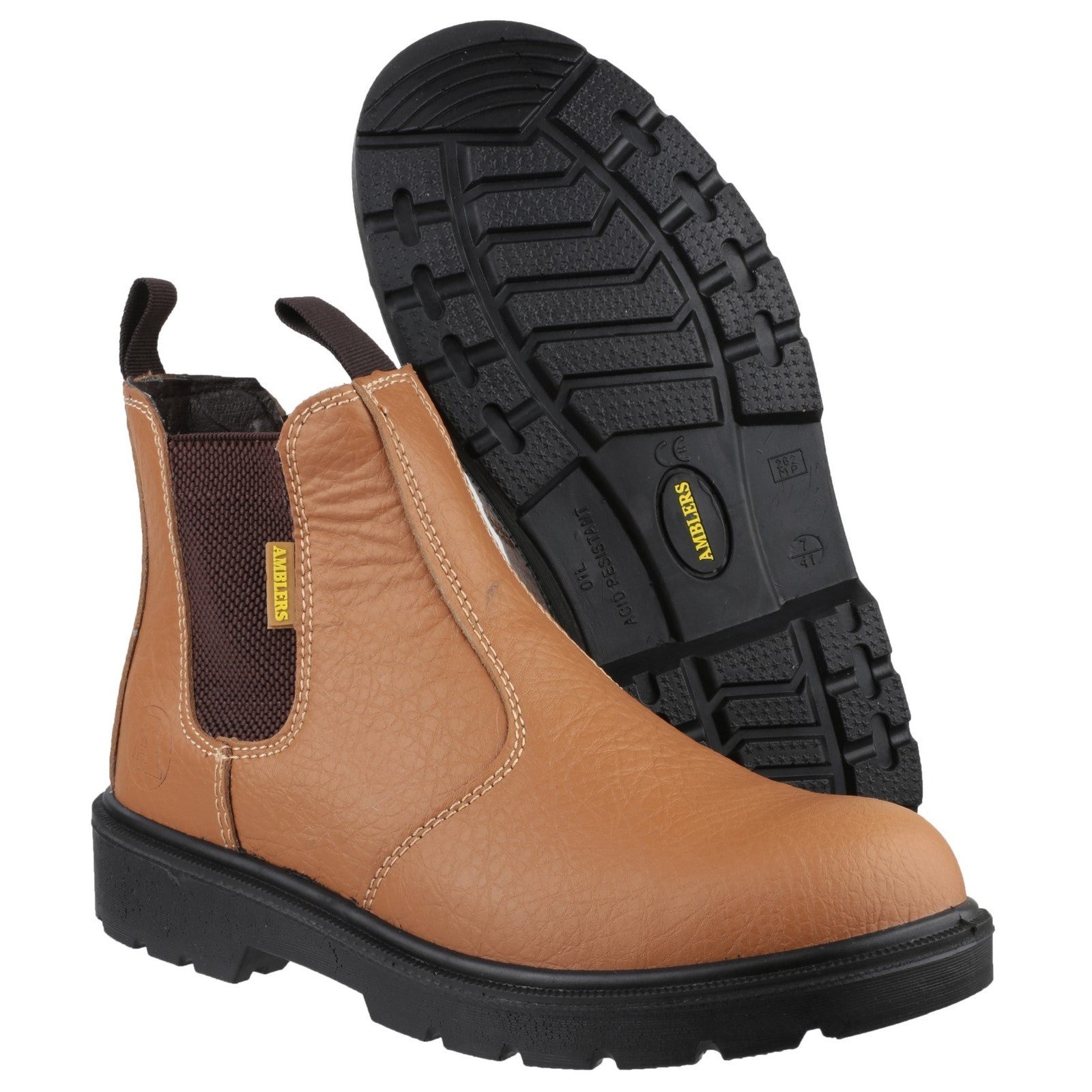 Amblers FS115 Dual Density Pull on Chelsea Safety Boot