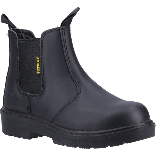 Alternative front view of the brown FS116 dealer boot.