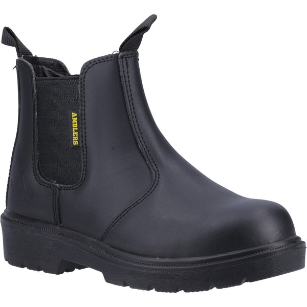 Alternative front view of the brown FS116 dealer boot.