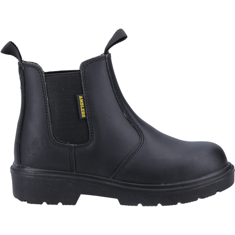 Inner view of the Amblers FS116 dealer boot.