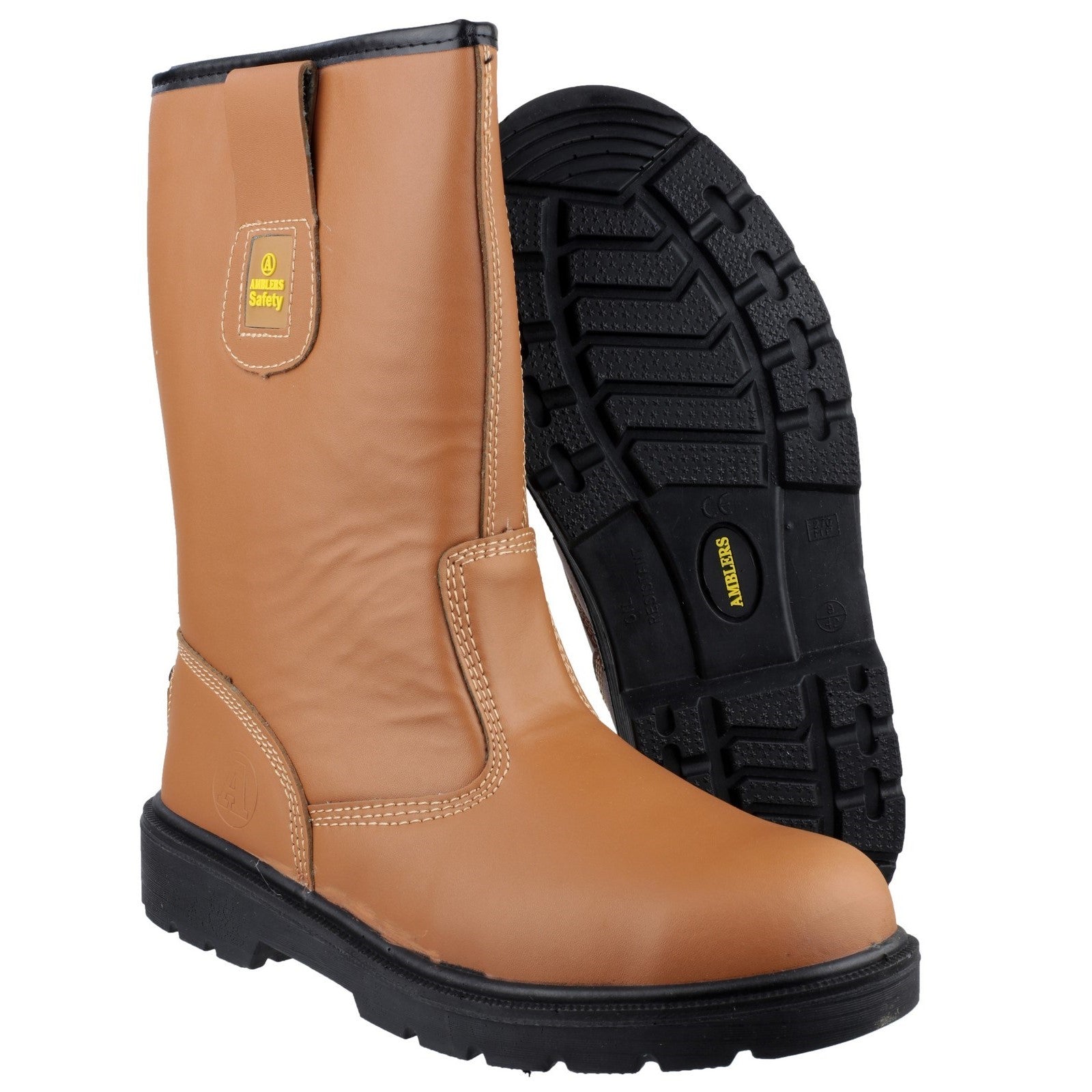 Amblers FS124 Water Resistant Pull on Safety Rigger Boot