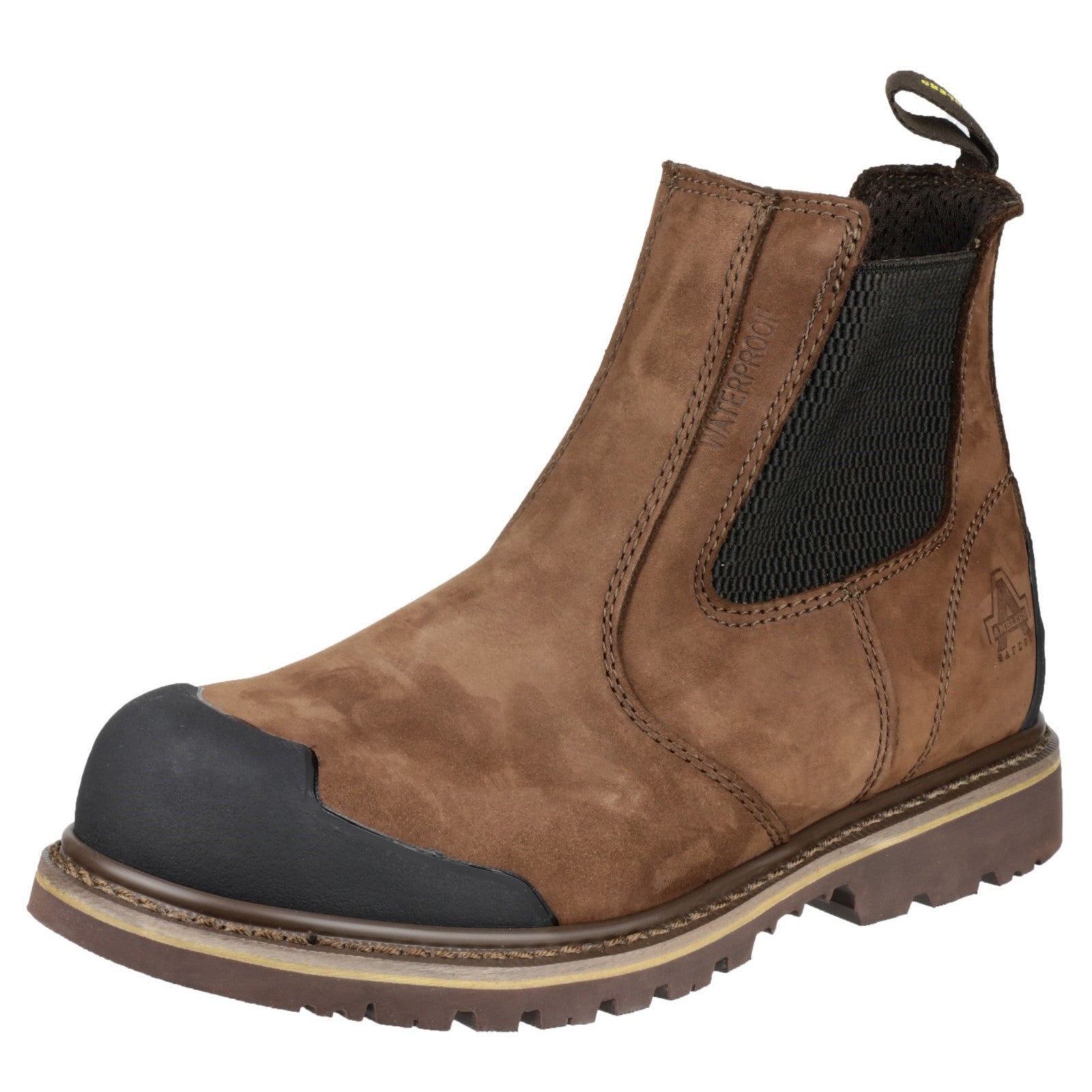 Sole of the Amblers FS225 Chelsea safety boot.