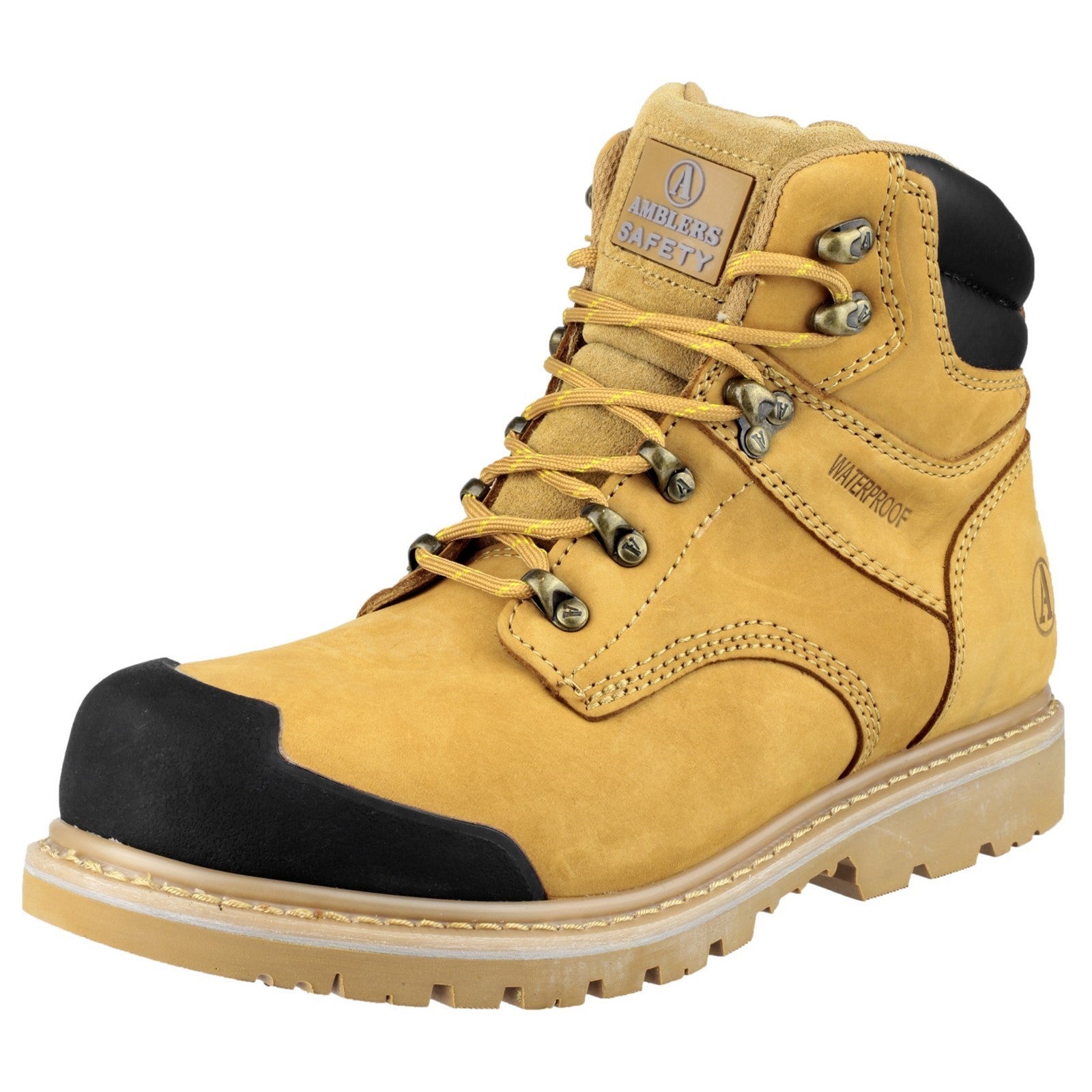 Heavy-duty sole of the Amblers FS226 industrial boot.
