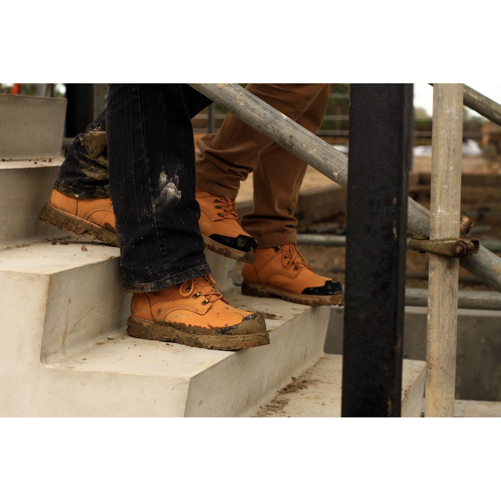 Lifestyle view of the FS226 boot in use.