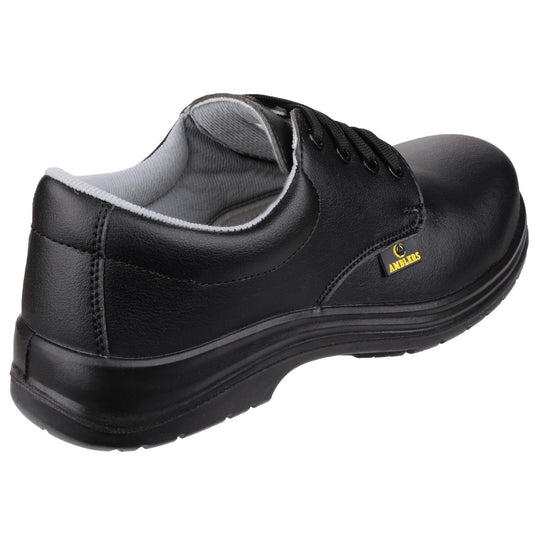 Side view of the slip-on FS662 safety shoe.