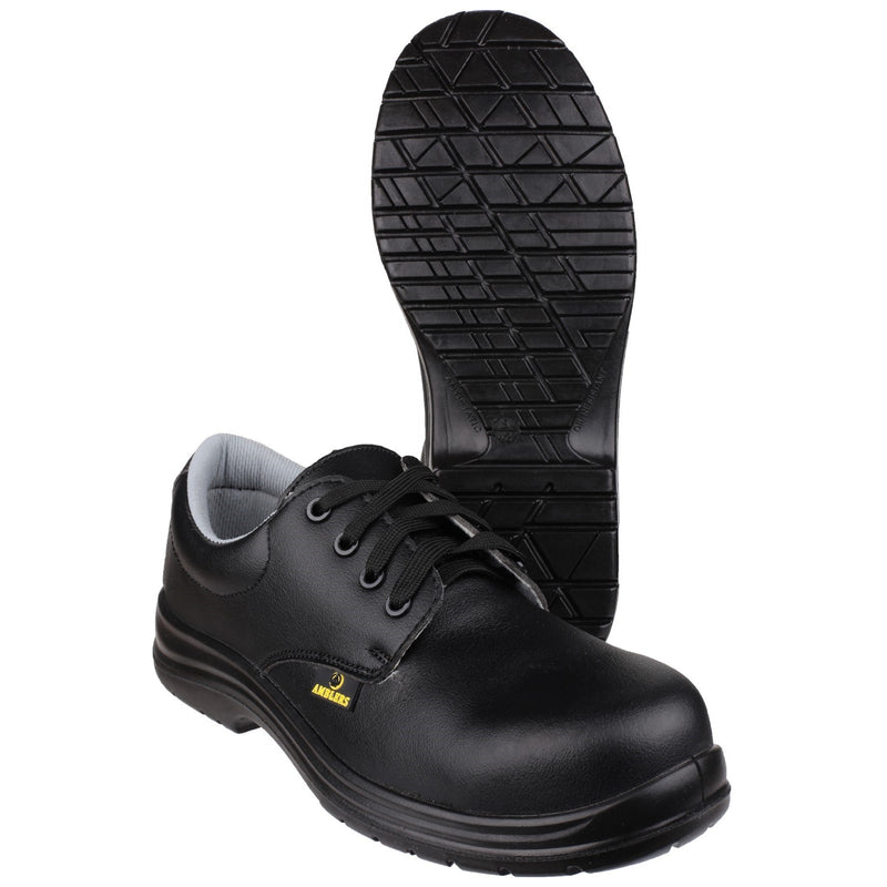 Back of the Amblers FS662 safety shoe.