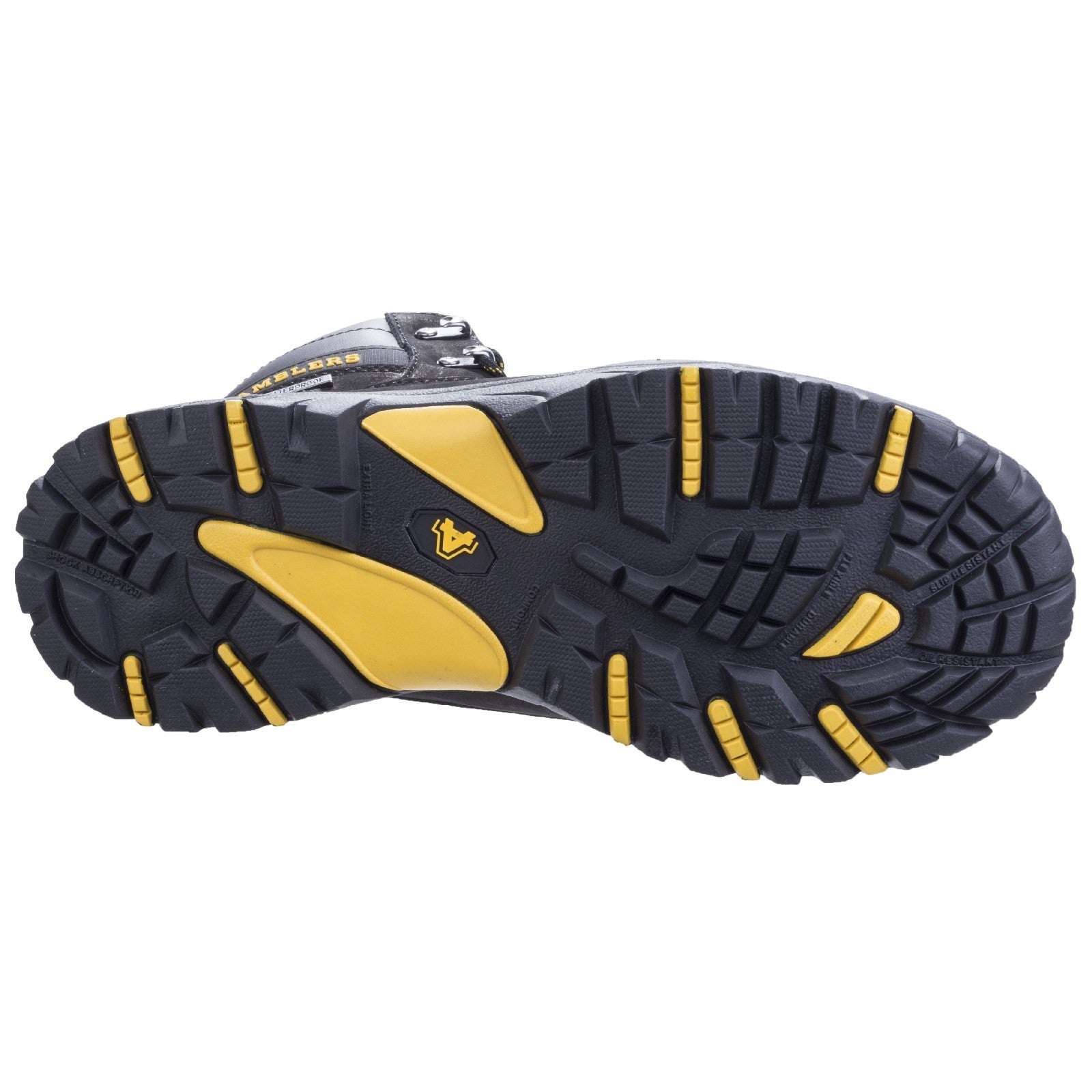 Top-down view of the Amblers FS987 boot.