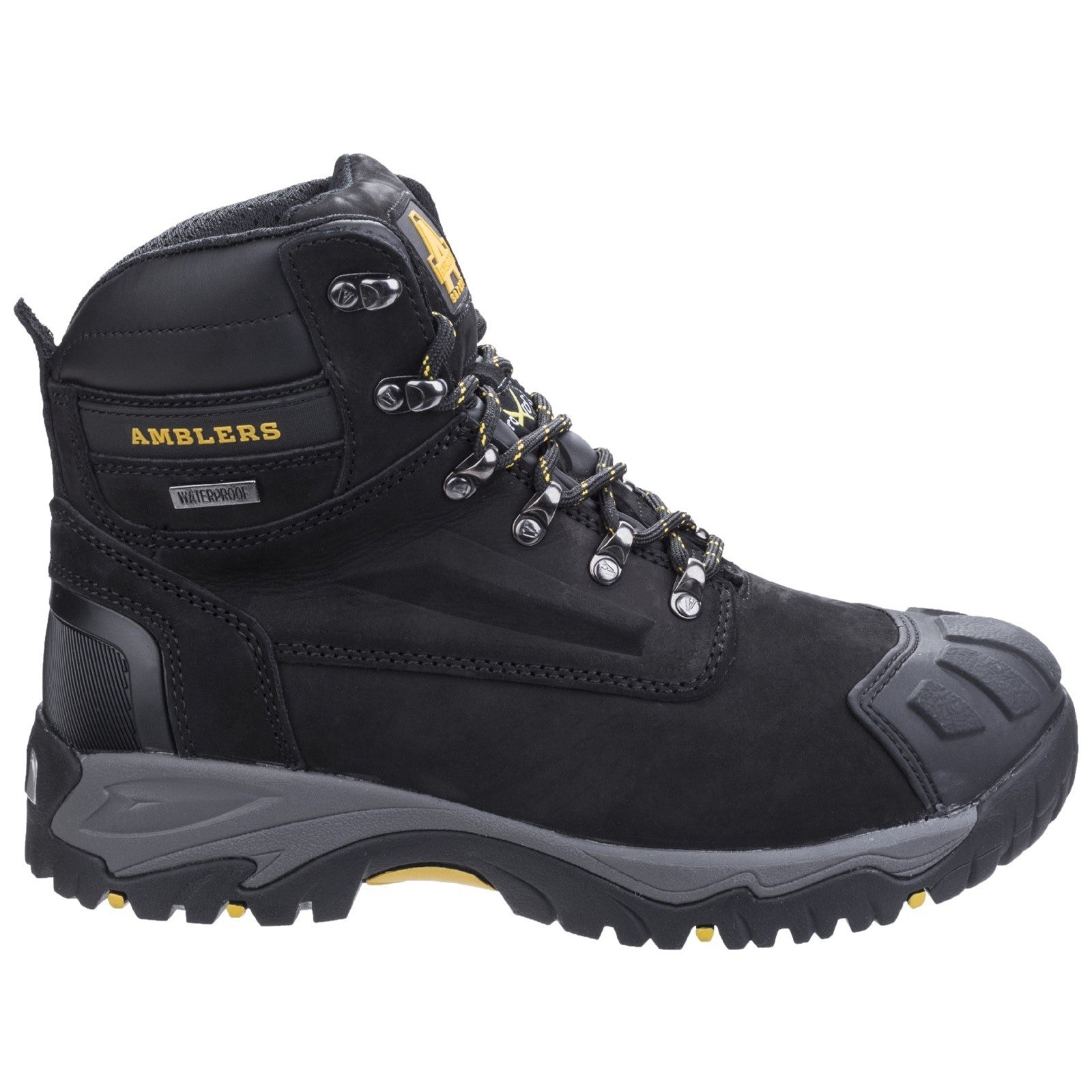 Close-up of the padded ankle area of the FS987 boot.