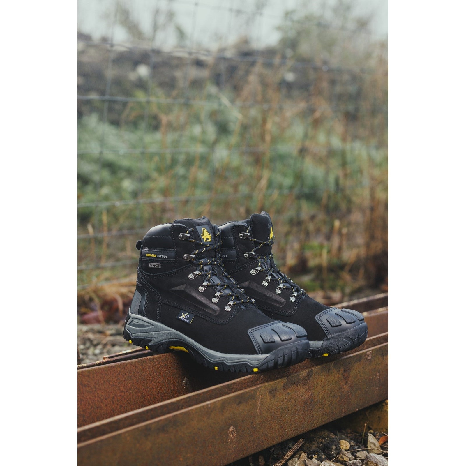 Side panel texture detail of the FS987 boot.