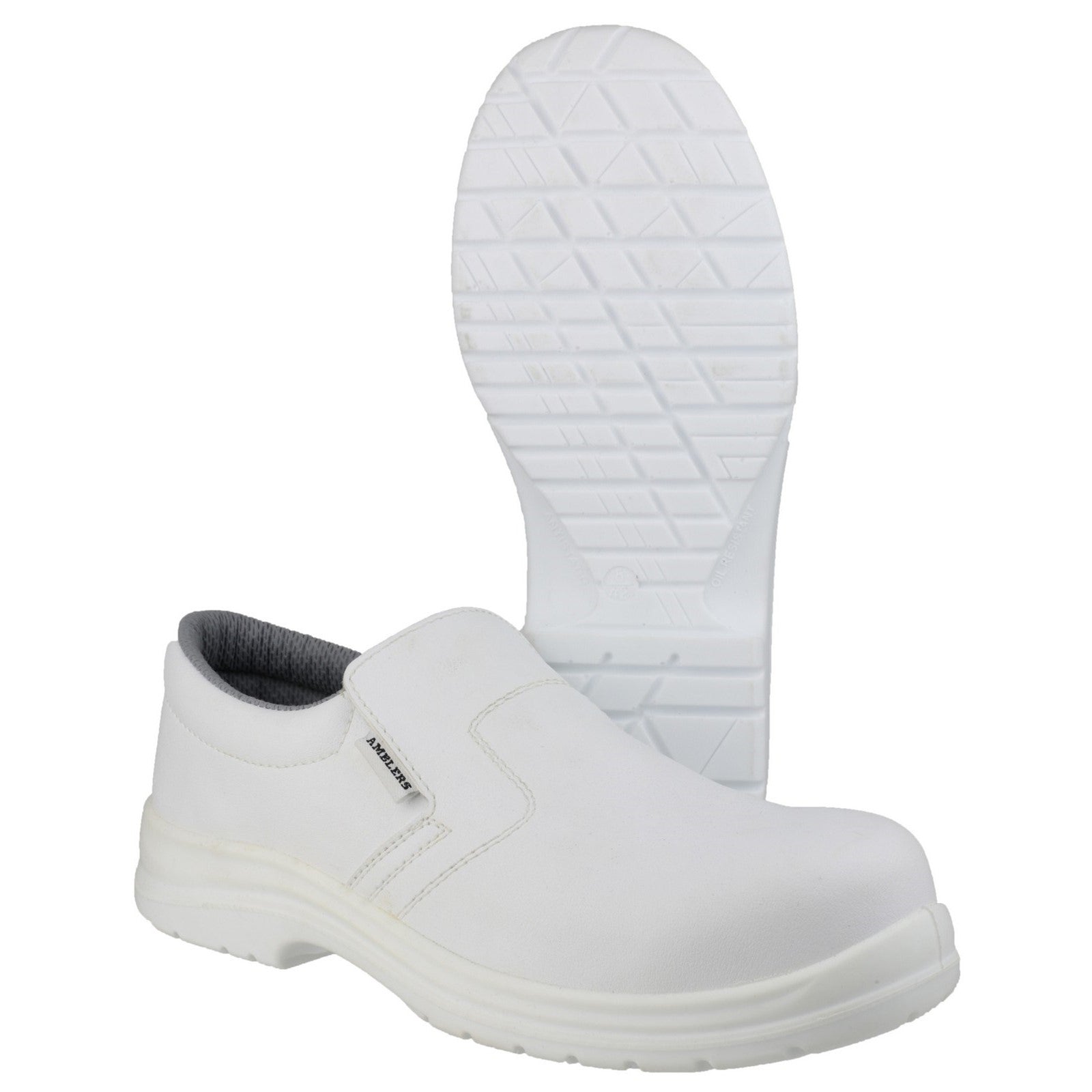 Amblers FS510 Metal-Free Water-Resistant Slip on Safety Shoe