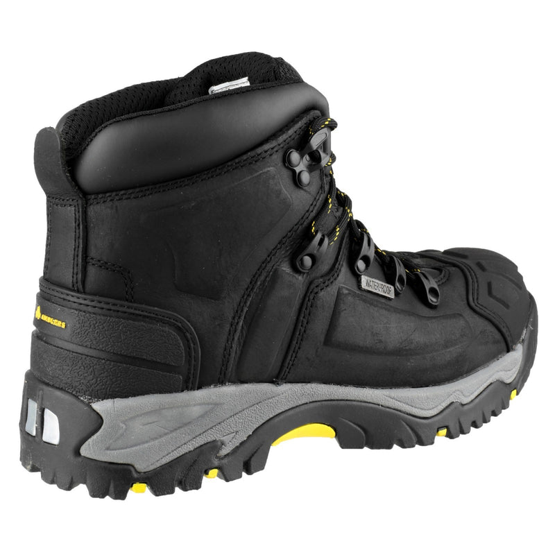 Side view of the waterproof FS32 safety boot.