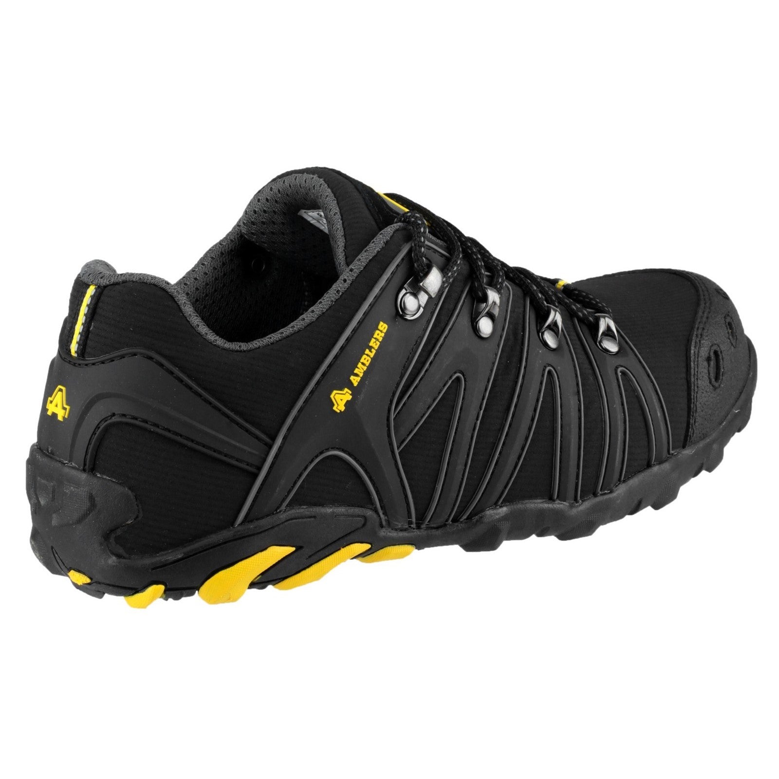 Side view of the flexible FS23 soft shell safety trainer.