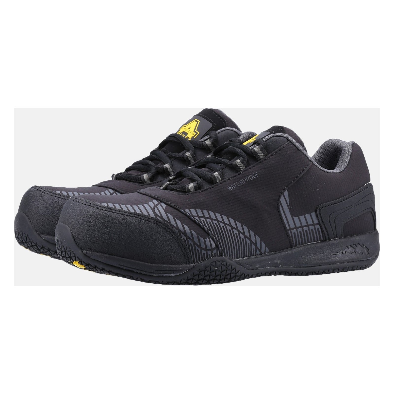A close-up lifestyle shot of the Amblers FS29C trainer.