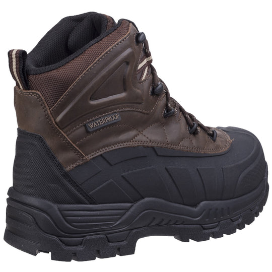 Side view of the Amblers FS430 Orca safety boot.
