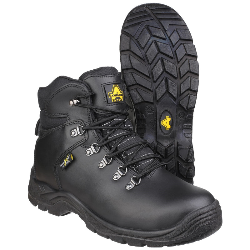 Back profile of the Amblers AS335 Poron XRD safety boot.
