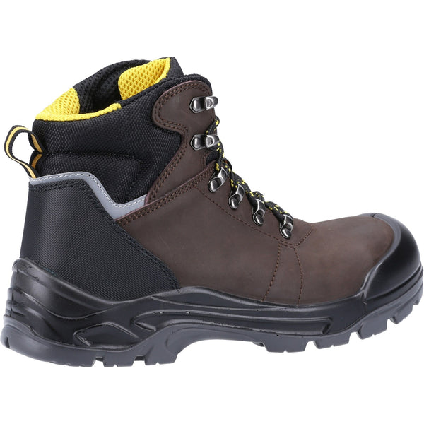 Side view of the rugged AS203 Laymore safety boot.