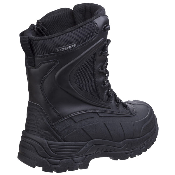Side profile of the tall AS440 hybrid waterproof boot.