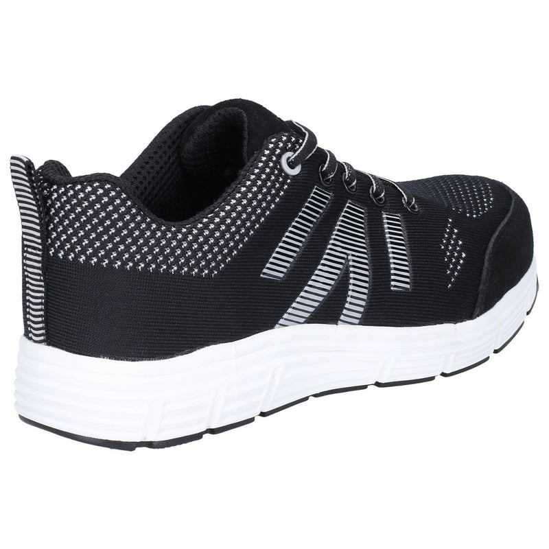 Side view of the sporty AS714 Bolt safety trainer.