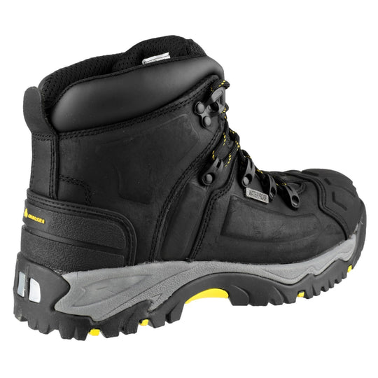 Side of the AS803 waterproof boot, designed for a wide fit.