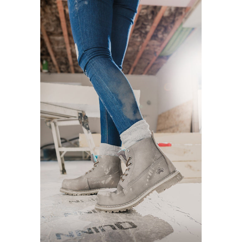Detailed close-up of the side of the AS105 Mimi boot.