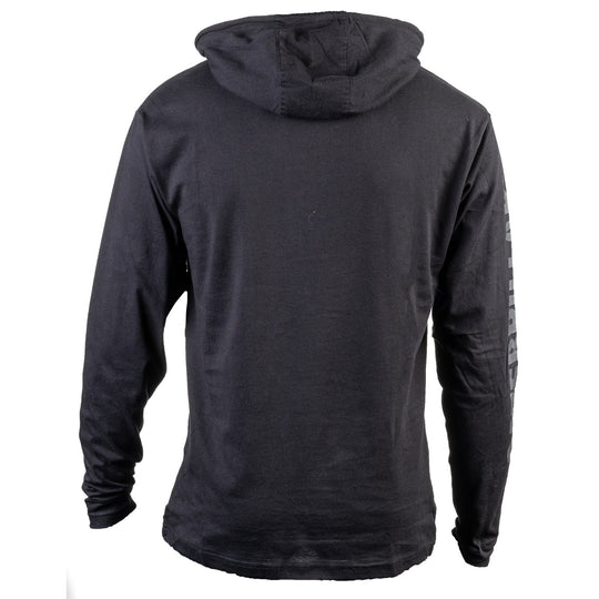 Caterpillar Hooded Long Sleeve Tee
