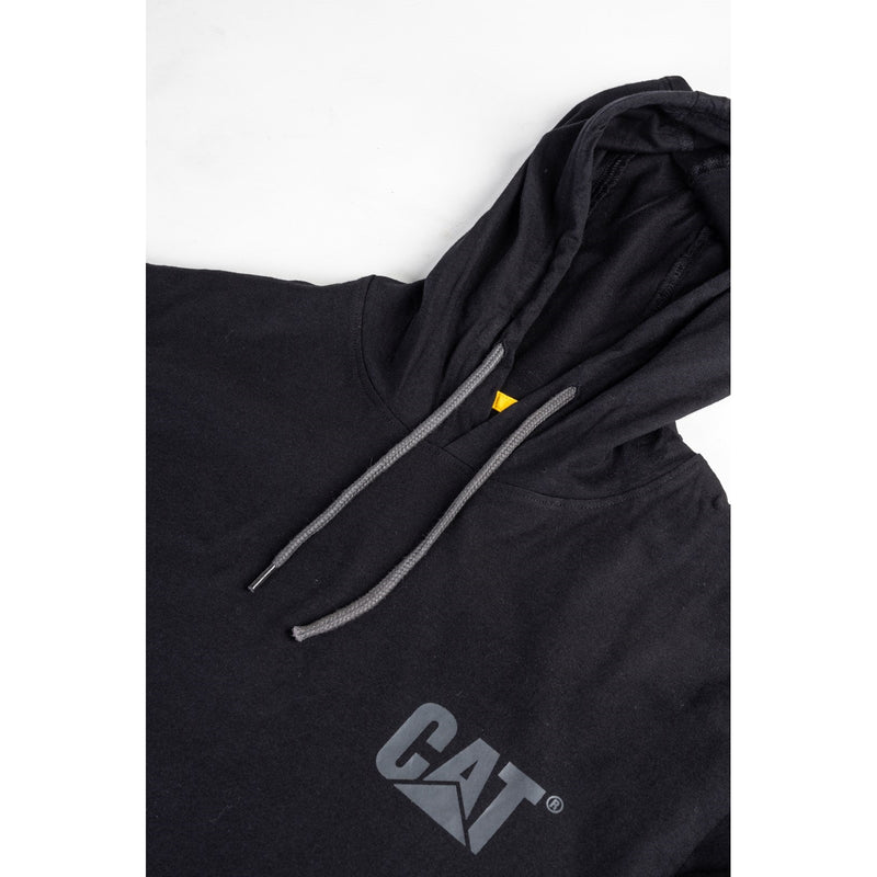 Caterpillar Hooded Long Sleeve Tee