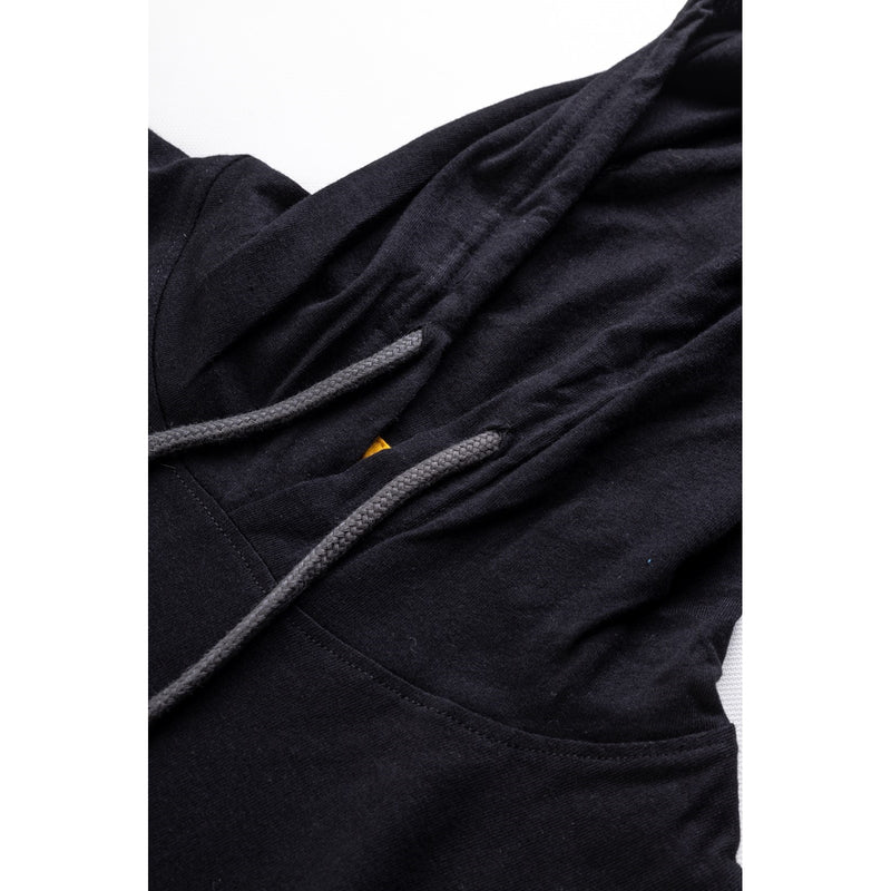 Caterpillar Hooded Long Sleeve Tee