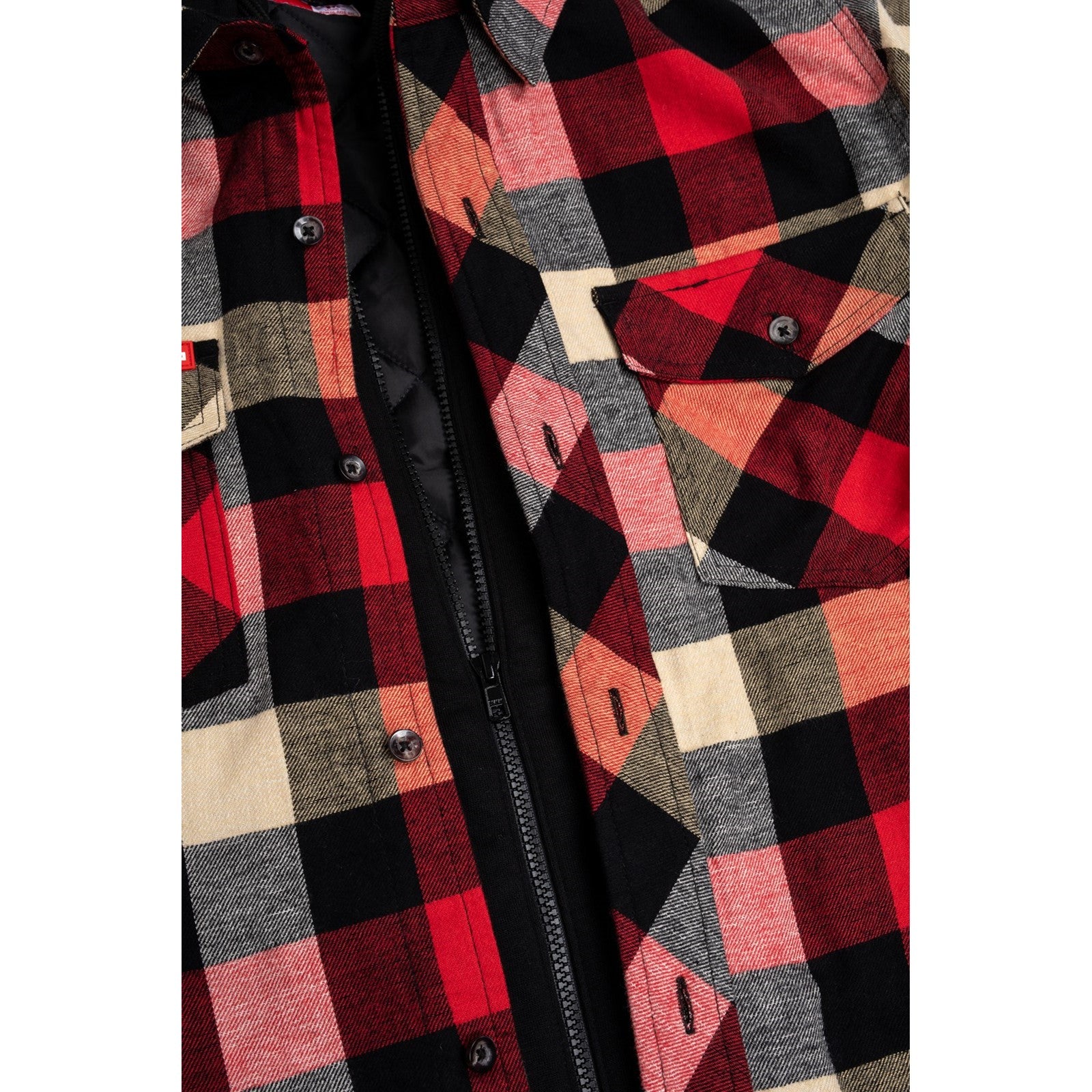 Hard Yakka Quilted Flannel Shacket
