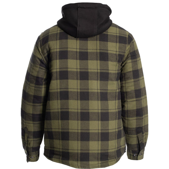 Hard Yakka Quilted Flannel Shacket
