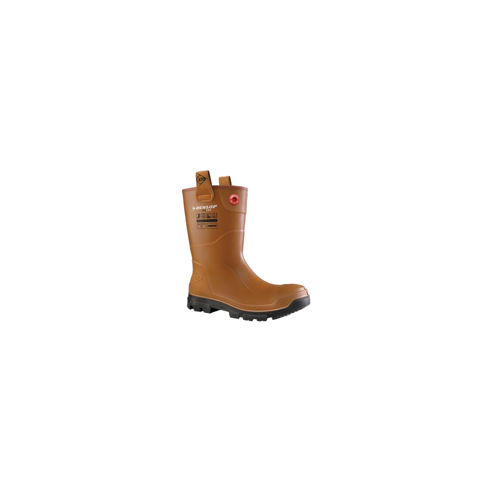 Dunlop Purofort RigPRO Full Safety Fur lining Wellington