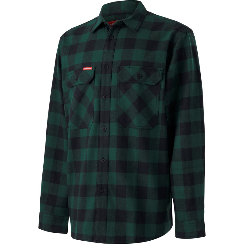 Hard Yakka Long Sleeve Check Flannel Shirt