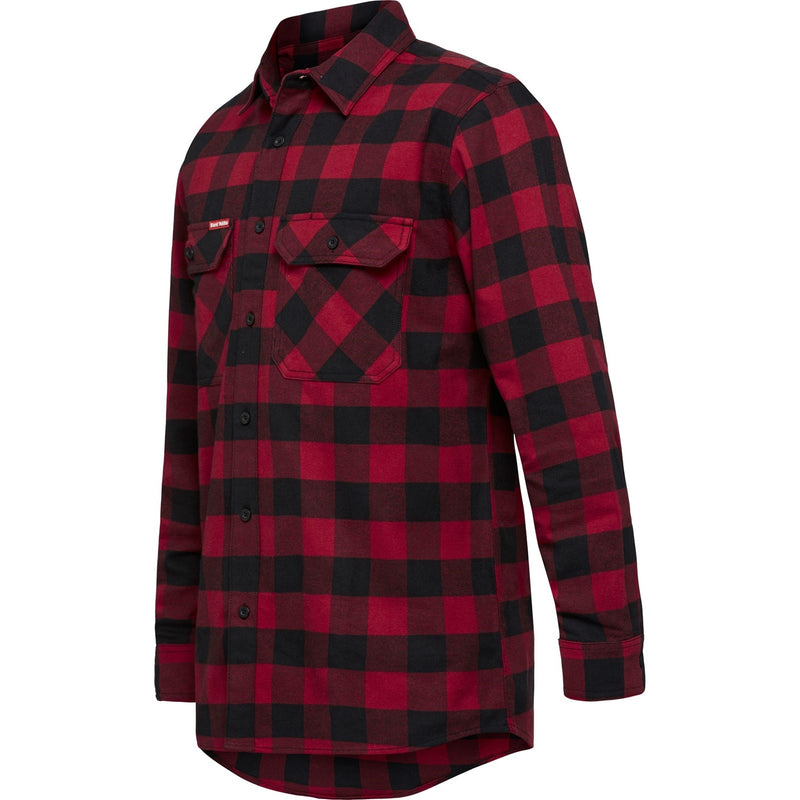Hard Yakka Long Sleeve Check Flannel Shirt