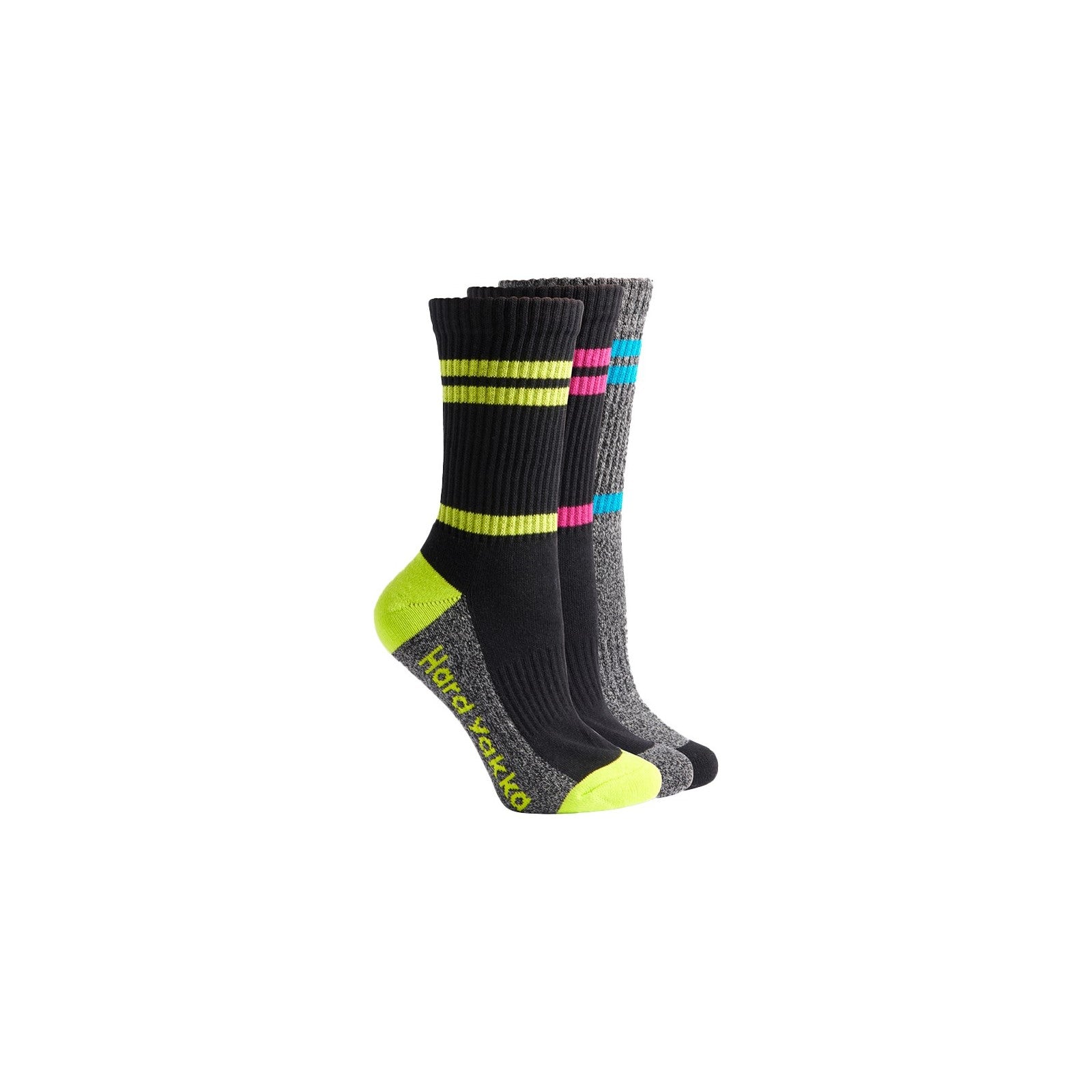 Hard Yakka Crew 3 Pack Work Sock