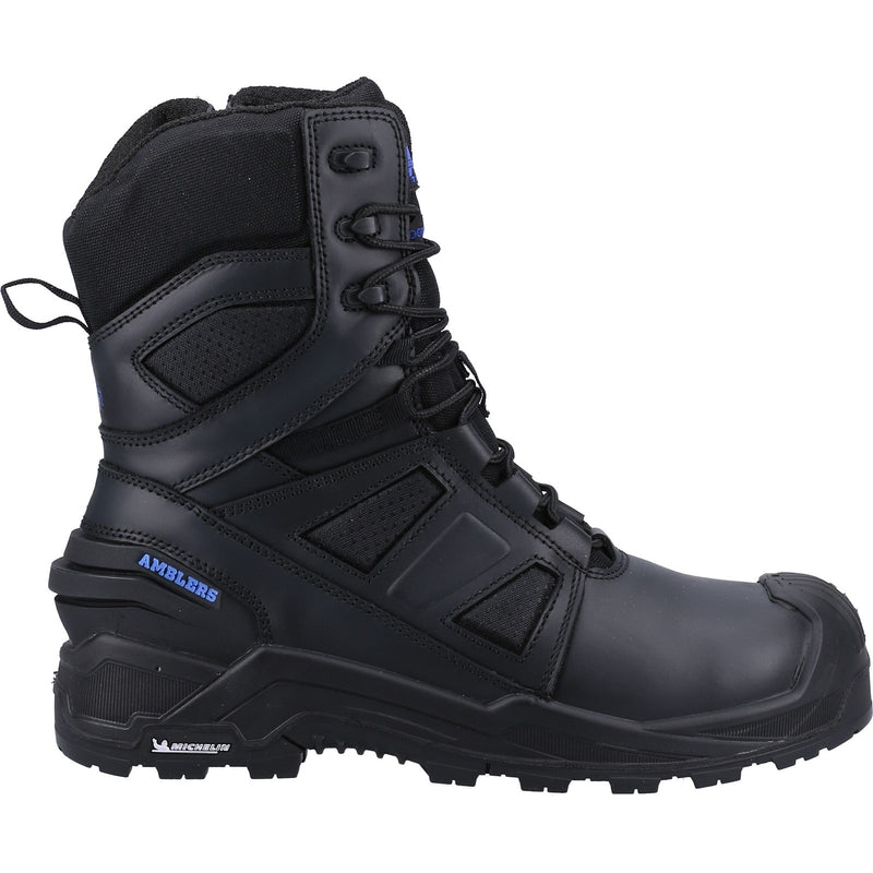 Padded ankle support on the Amblers 981C boot.