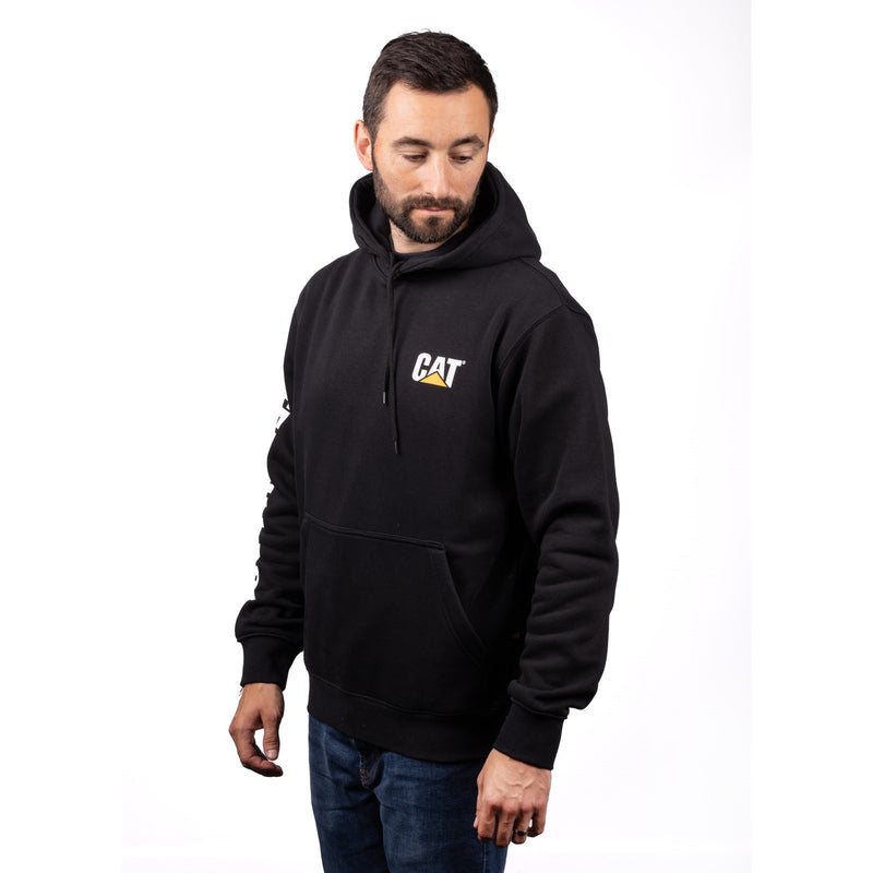 Caterpillar Trademark Banner Hooded Sweatshirt