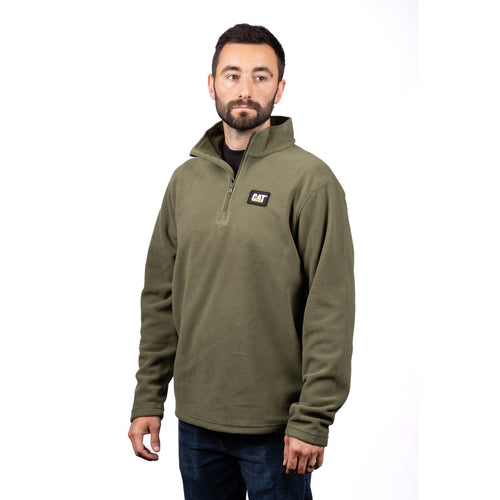 Caterpillar Cat Microfleece Quarter Zip