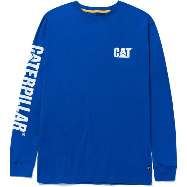 Caterpillar Trademark Banner Long Sleeve T-Shirt