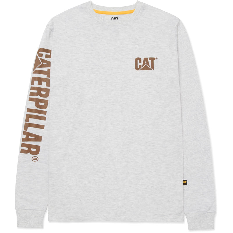 Caterpillar Trademark Banner Long Sleeve T-Shirt