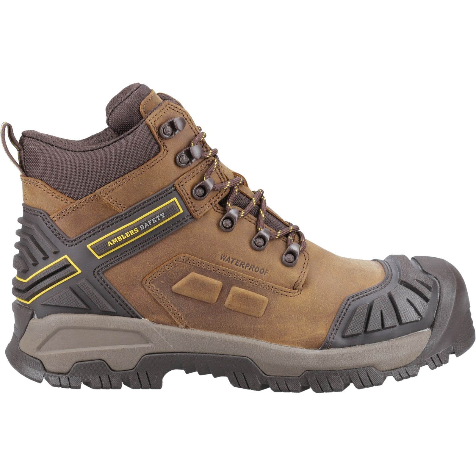 Interior padding of the Quarry safety boot.