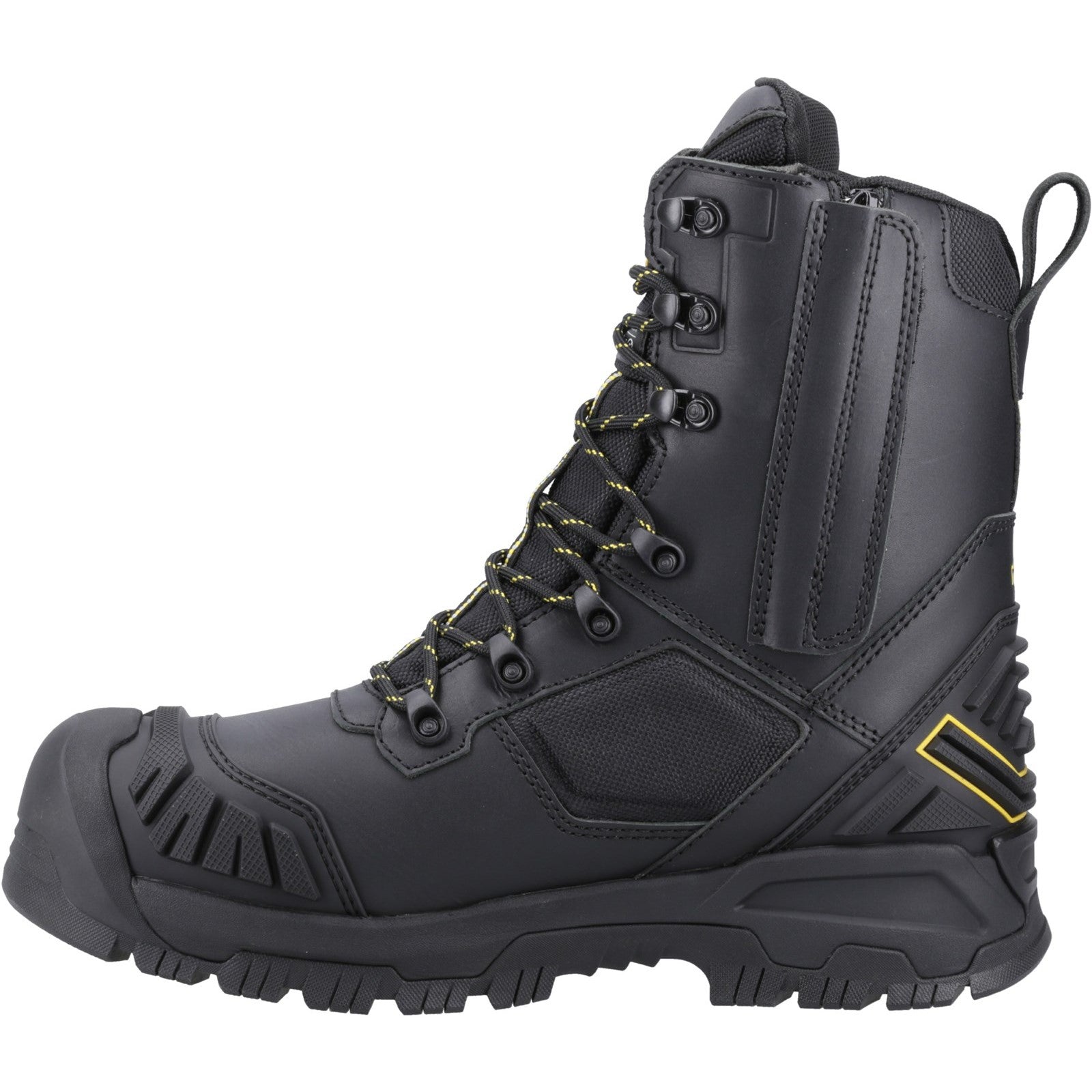 Close-up of the Dynamite boot's side features.