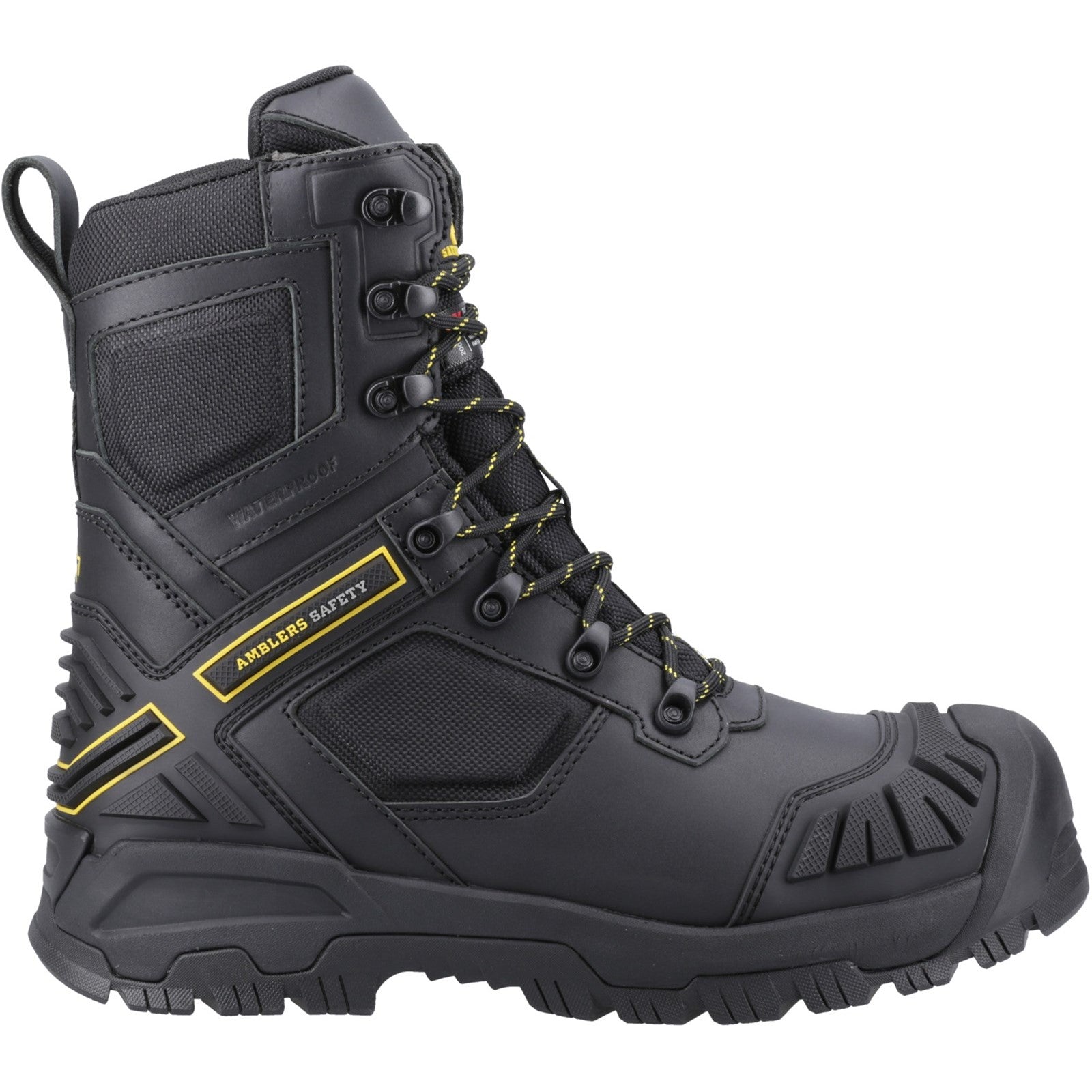 Padded interior of the Dynamite safety boot.