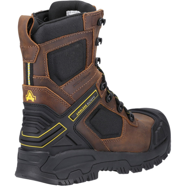 Side view of the Amblers Detonate safety boot.