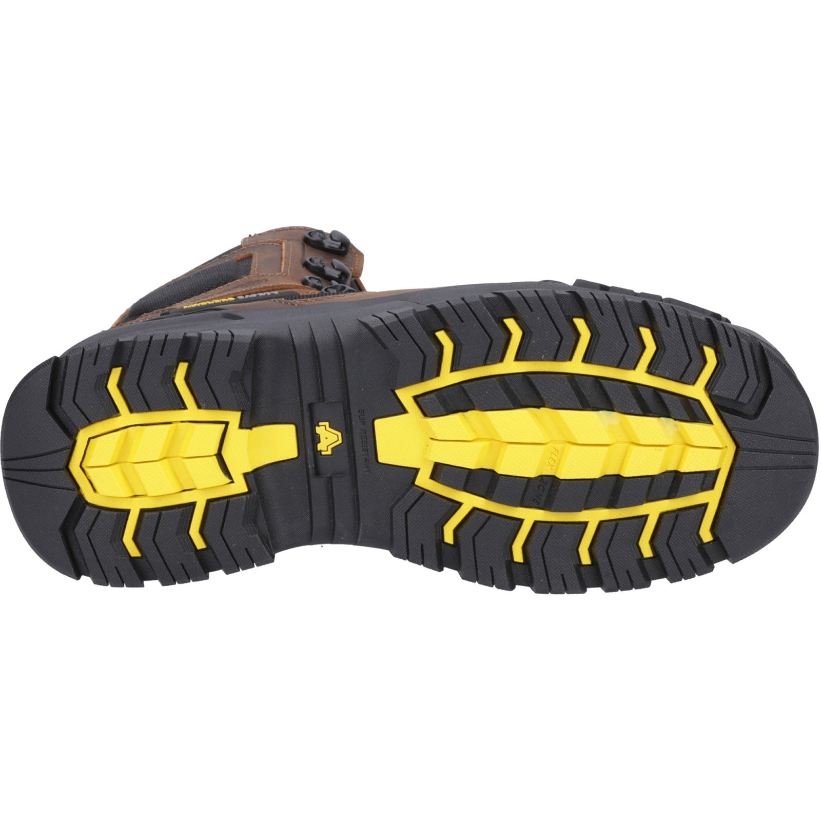 Top-down angle of the Detonate safety boot.