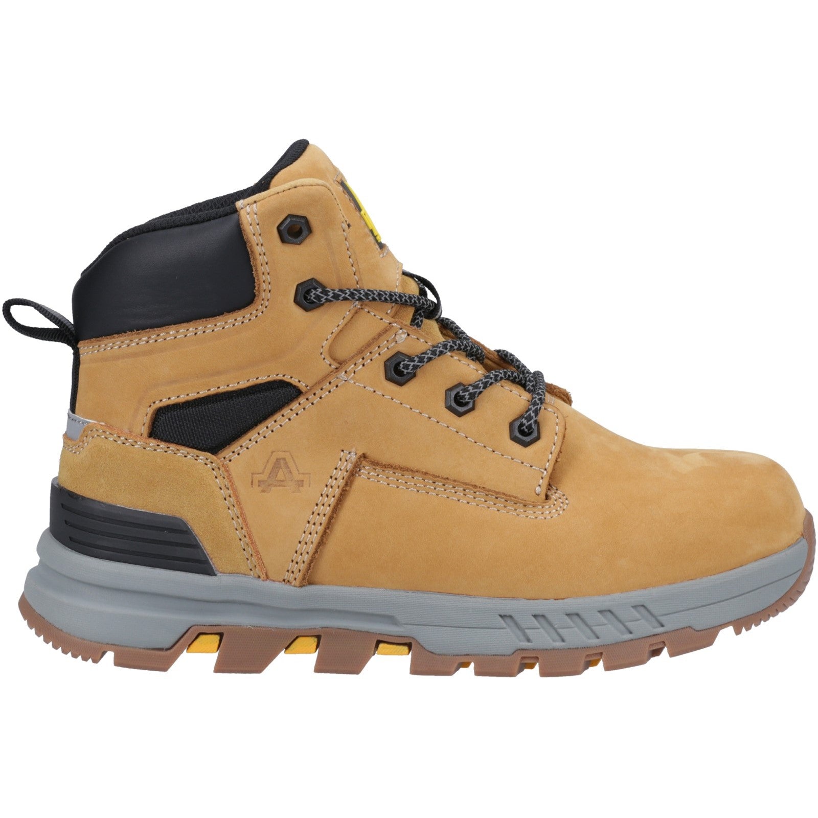 On-foot angled shot of the AS613 Elena boot.