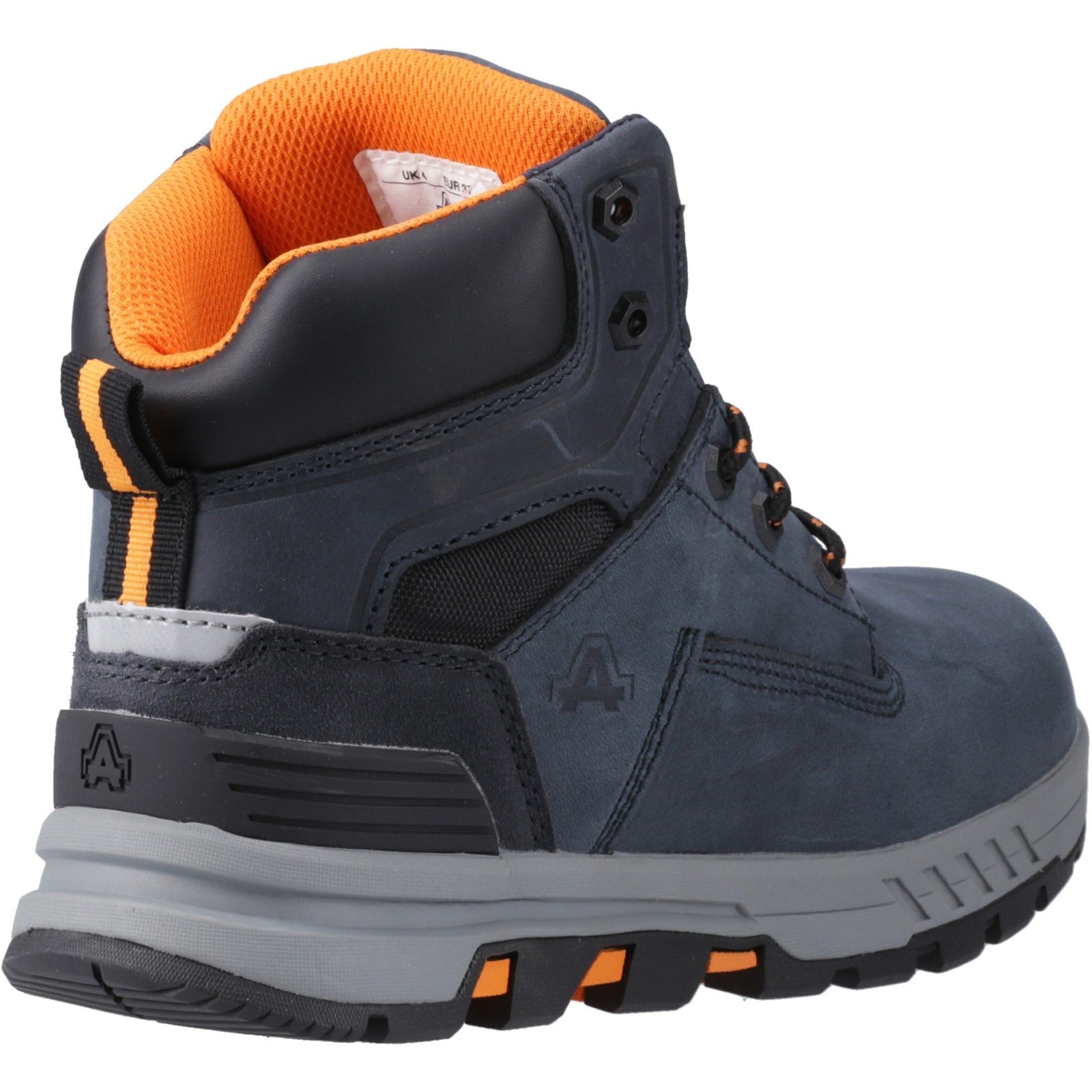 Top view of the grey AS613 Elena boot.