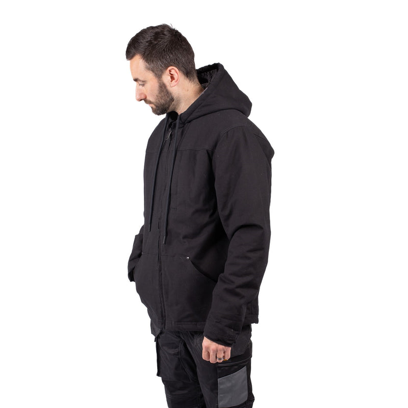 Caterpillar Hooded Sherpa Lined Jacket