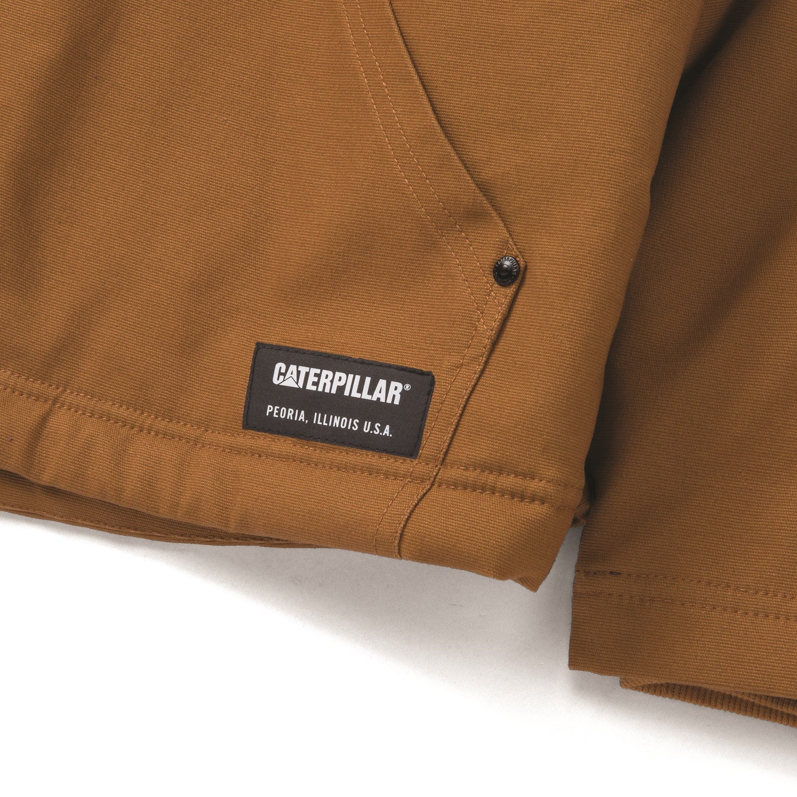 Caterpillar Hooded Sherpa Lined Jacket