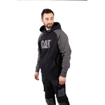 Caterpillar Raglan Hooded Sweatshirt - thumbnail 3